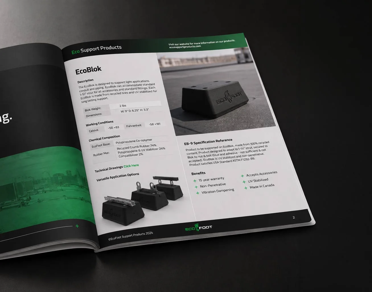 Printed product spec catalog